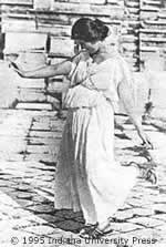 photo of Isadora Duncan as a Bacchante