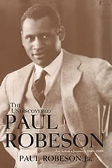 Book cover of "The Undiscovered Paul Robeson"