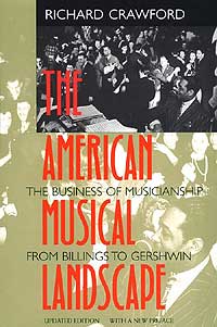 "The American Musical Landscape" book cover