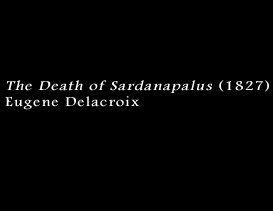 Delacroix, Sardanapalus