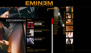 Eminem web site